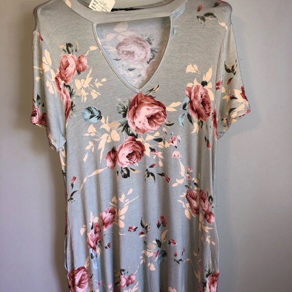 Boutique floral dress *NWT* Large - Picture 4 of 4
